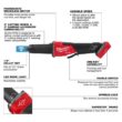 Milwaukee M18 FUEL 18V Lithium-Ion Brushless Cordless 2-3 in. Variable Speed Die Grinder Paddle Switch w/One-Key (Tool-Only)