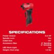 Milwaukee M12 FUEL 12V Lithium-Ion Brushless Cordless 1/4 in. Right Angle Die Grinder (Tool-Only)