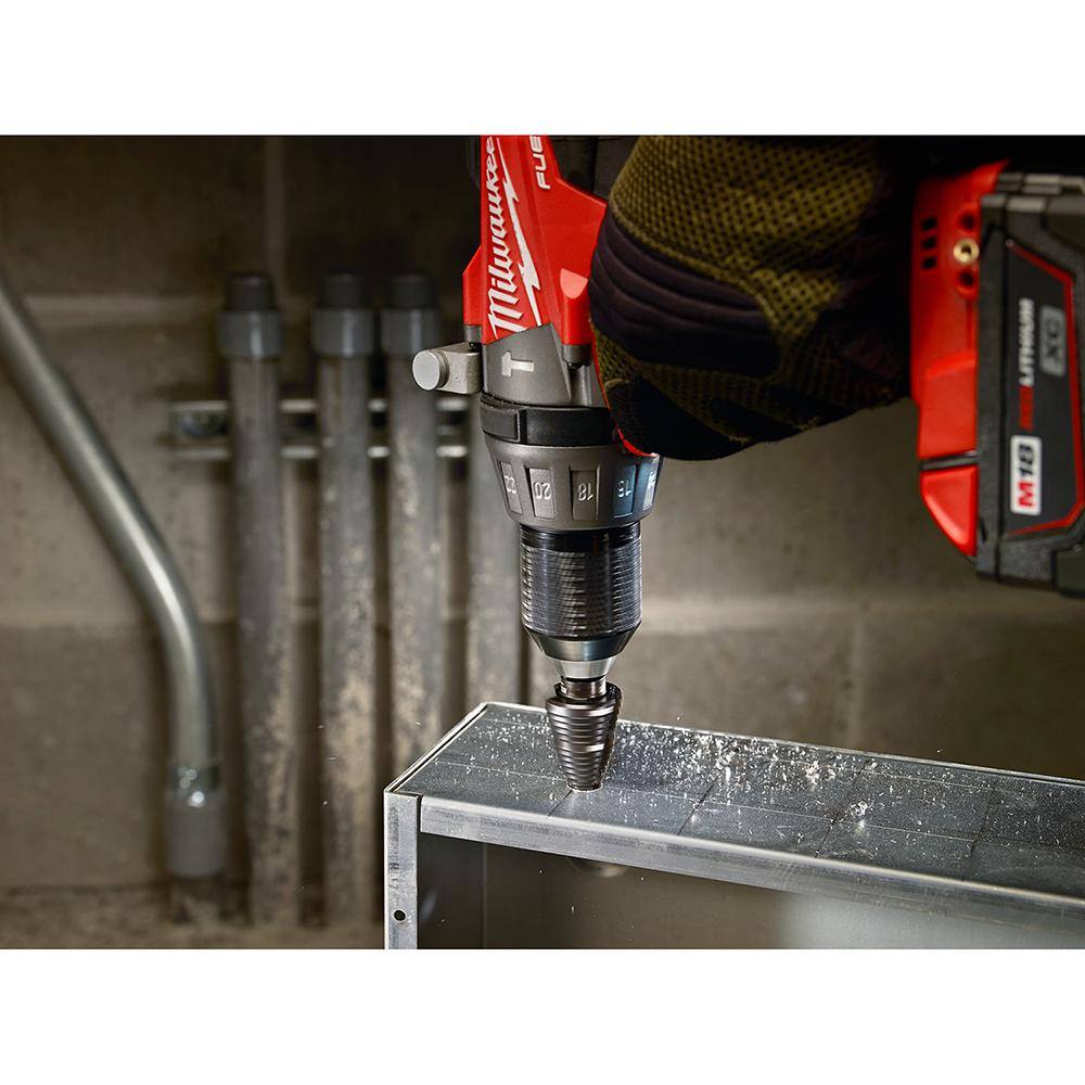Milwaukee Black Oxide Step Drill Bit Set (6-Piece) Milwaukee Black Oxide Step Drill Bit Set (6-Piece) - Image 5