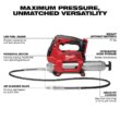 Milwaukee M18 18V Lithium-Ion Cordless Grease Gun 2-Speed with (2) 6.0Ah Batteries and Charger