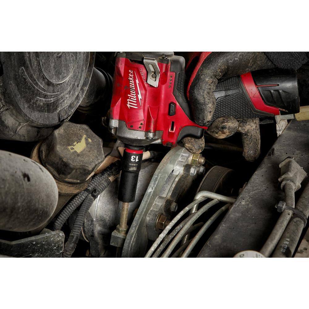 Milwaukee SHOCKWAVE 3/4 in. Drive Metric 6 Point Impact Socket Set (8-Piece) Milwaukee SHOCKWAVE 3/4 in. Drive Metric 6 Point Impact Socket Set (8-Piece) - Image 4