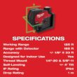 Milwaukee M12 12-Volt Lithium-Ion Cordless Green 125 ft. Cross Line and Plumb Points Laser Level Kit with 3.0 Ah Battery Milwaukee M12 12-Volt Lithium-Ion Cordless Green 125 ft. Cross Line and Plumb Points Laser Level Kit with 3.0 Ah Battery