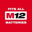 Milwaukee M12 12-Volt Lithium-Ion Cordless Green 250 ft. 3-Plane Laser Level Kit with One 4.0 Ah Battery, Charger and Case