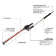 Milwaukee M18 FUEL 18V 16 in. Brushless Cordless QUIK-LOK String Trimmer/Blower Combo Kit w/ Hedge Trimmer & Extension Attachments