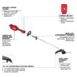 Milwaukee M18 FUEL 18V 16 in. Brushless Cordless QUIK-LOK String Trimmer/Blower Combo Kit w/ Hedge Trimmer & Extension Attachments