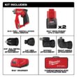 Milwaukee M12 FUEL 12V Lithium-Ion Brushless Cordless 4-in-1 Installation 3/8 in. Drill Driver Kit w/XC High Output 5.0Ah Battery