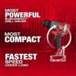 Milwaukee M12 FUEL 12V Lithium-Ion Brushless Cordless 1/2 in. Drill Driver w/ High Output 2.5Ah Battery