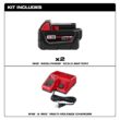 Milwaukee M18 18-Volt Lithium-Ion XC Starter Kit with Two 5.0Ah Batteries and Charger