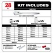 Milwaukee 1/2 in. Drive Metric Ratchet and Socket Mechanics Tool Set (28-Piece) Milwaukee 1/2 in. Drive Metric Ratchet and Socket Mechanics Tool Set (28-Piece)