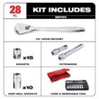 Milwaukee 1/2 in. Drive Metric Ratchet and Socket Mechanics Tool Set (28-Piece) Milwaukee 1/2 in. Drive Metric Ratchet and Socket Mechanics Tool Set (28-Piece)