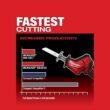 Milwaukee M18 FUEL 18V Lithium-Ion Brushless Cordless HACKZALL Reciprocating Saw w/Two 6.0 Ah Battery and Charger