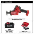 Milwaukee M18 FUEL 18V Lithium-Ion Brushless Cordless HACKZALL Reciprocating Saw w/Two 6.0 Ah Battery and Charger