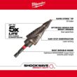 Milwaukee SHOCKWAVE Impact Duty Titanium Step Bit Kit (3-Piece) Milwaukee SHOCKWAVE Impact Duty Titanium Step Bit Kit (3-Piece)