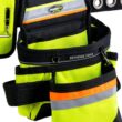 BUCKET BOSS Hi-Visibility 3-Bag Framer's Tool Belt with Suspenders Suspension Rig with 29-Pockets BUCKET BOSS Hi-Visibility 3-Bag Framer's Tool Belt with Suspenders Suspension Rig with 29-Pockets
