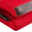 BUCKET BOSS 2-Bag Hybrid Suspension Rig Work Tool Belt with Suspenders in Red