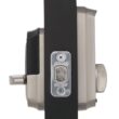 Schlage Camelot Satin Nickel Electronic Touch Keyless Touchscreen Deadbolt with Thumbturn