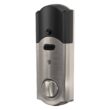 Schlage Camelot Satin Nickel Electronic Connect Smart Deadbolt - Z-Wave Plus Enabled