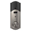 Schlage Camelot Satin Nickel Electronic Connect Smart Deadbolt - Z-Wave Plus Enabled