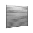 NewAge Products 71.75 in. H x 80 in. W PVC Slatwall Panels Set in Silver (40 sq. ft.)