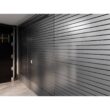 NewAge Products 71.75 in. H x 80 in. W PVC Slatwall Panels Set in Silver (40 sq. ft.)