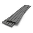 Gladiator GearWall 12 in. H x 96 in. W Slatwall Kit in Smoke (2-Pack)