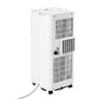 Vissani 5,000 BTU 115-Volt 3-in-1 Portable Air Conditioner Unit Cools up to 150 sq. ft. with Dehumidifier and Remote in White