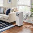 Vissani 5,000 BTU 115-Volt 3-in-1 Portable Air Conditioner Unit Cools up to 150 sq. ft. with Dehumidifier and Remote in White
