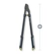WOODLAND TOOLS 24.5 in. Heavy-Duty 28 in. LeverAction Lopper