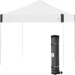 E-Z UP 10' x 10' Pyramid Instant Canopy, white