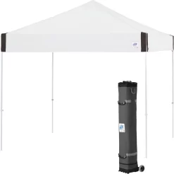 E-Z UP 10' x 10' Pyramid Instant Canopy, white