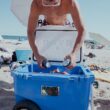 RovR RollR 60 Wheeled Portable Cooler - Bluebird