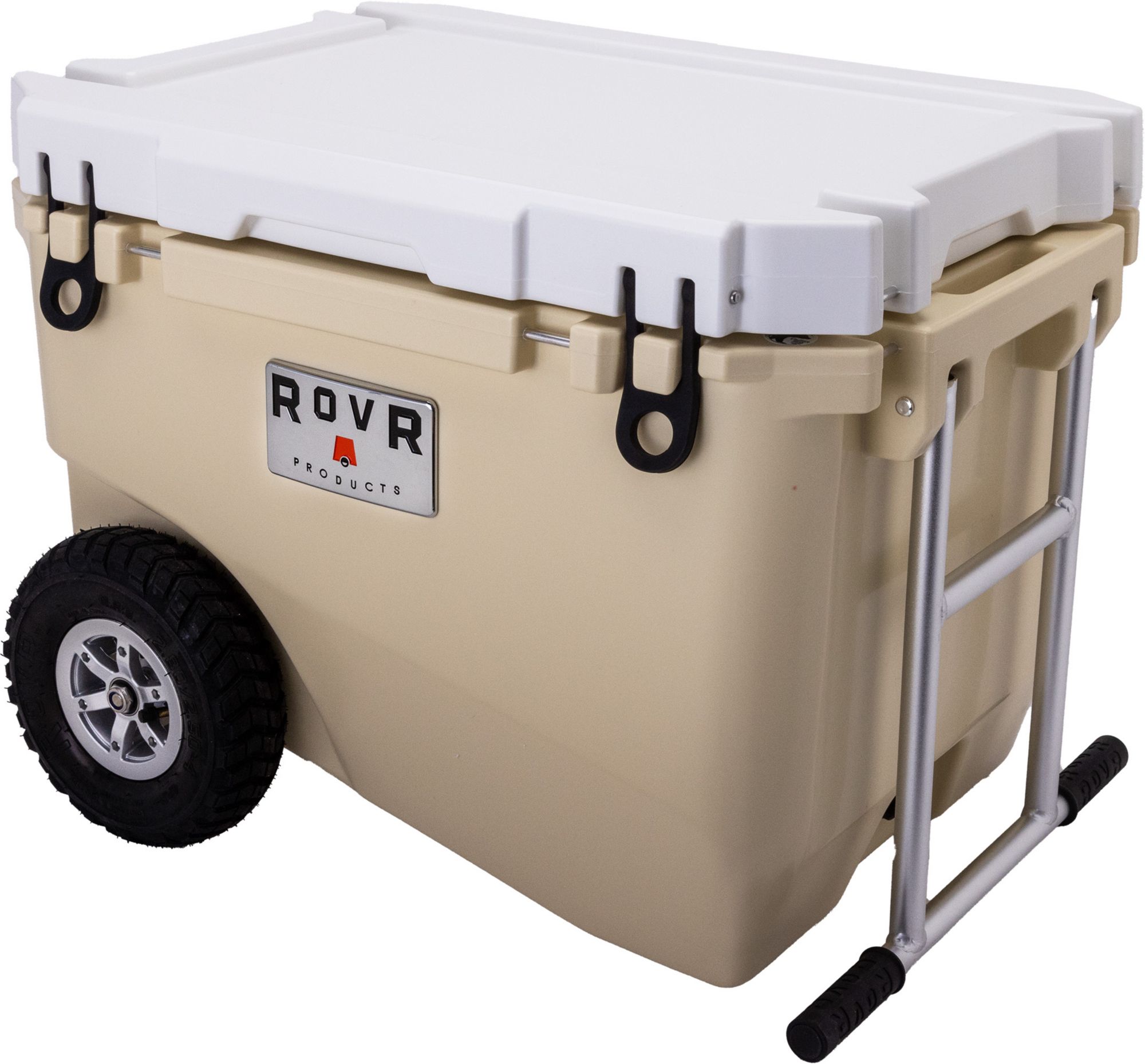 RovR RollR 60 Wheeled Portable Cooler - Sand | BigEasyMart.com