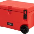 DSG Victory 65 Quart Hard Cooler with Wheels - Red DSG Victory 65 Quart Hard Cooler with Wheels - Red