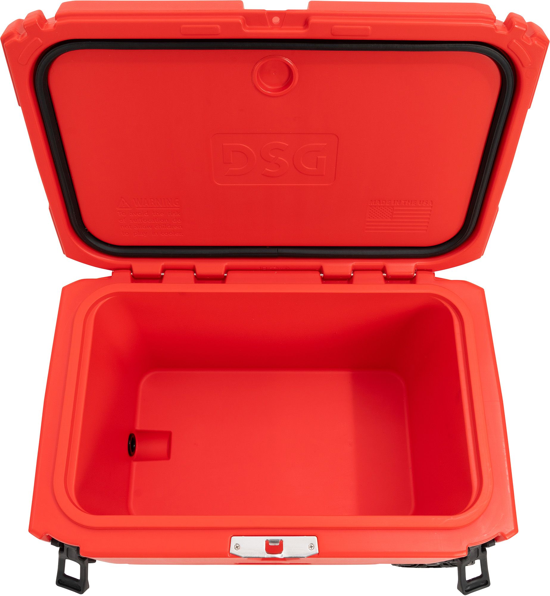 DSG Victory 65 Quart Hard Cooler with Wheels - Red DSG Victory 65 Quart Hard Cooler with Wheels - Red