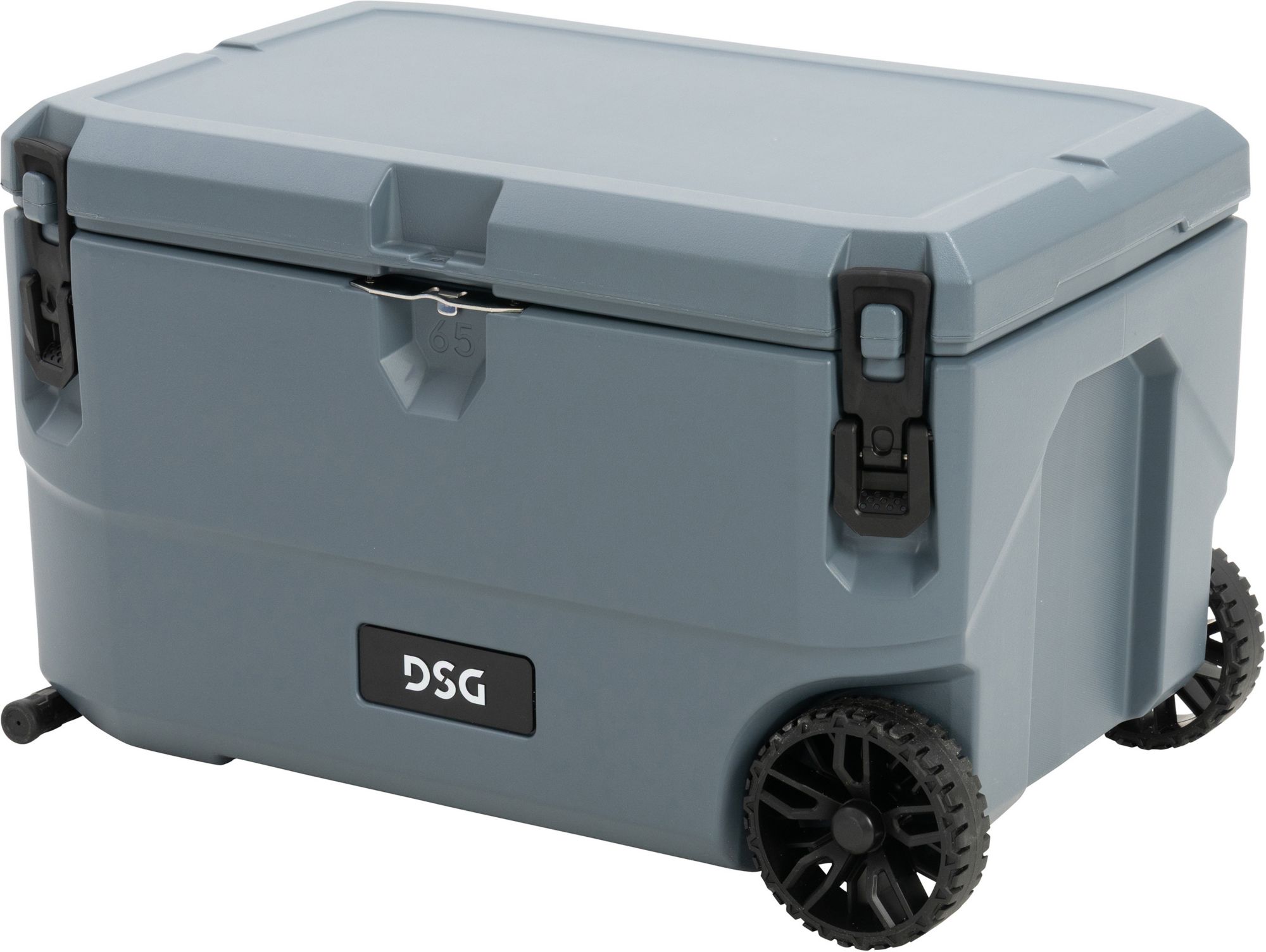 DSG Victory 65 Quart Hard Cooler with Wheels - Gray DSG Victory 65 Quart Hard Cooler with Wheels - Gray