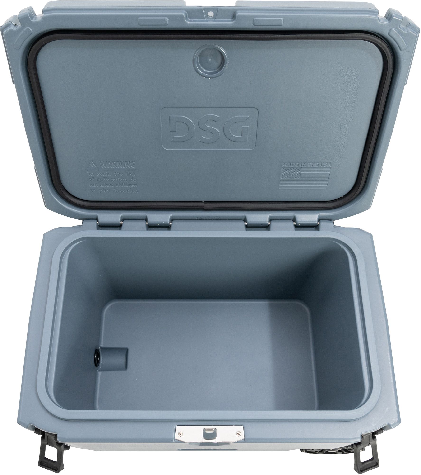 DSG Victory 65 Quart Hard Cooler with Wheels - Gray DSG Victory 65 Quart Hard Cooler with Wheels - Gray