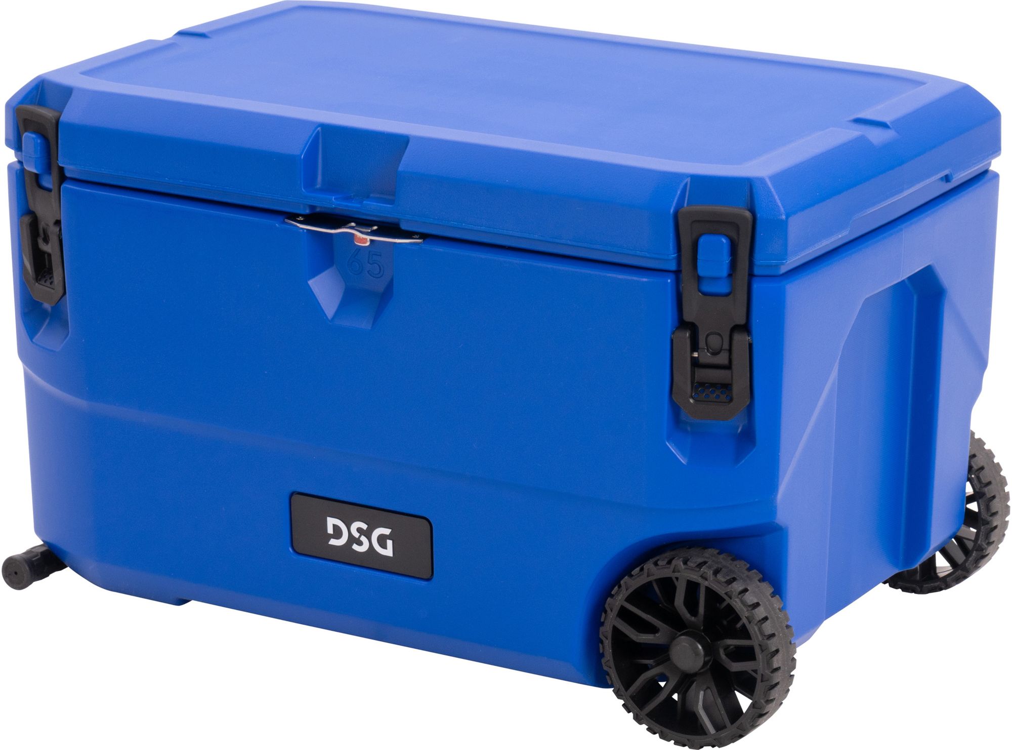 DSG Victory 65 Quart Hard Cooler with Wheels - Royal DSG Victory 65 Quart Hard Cooler with Wheels - Royal