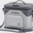 CORE CLIMAKEEP Magnetic 18-Can Soft Cooler - Grey CORE CLIMAKEEP Magnetic 18-Can Soft Cooler - Grey