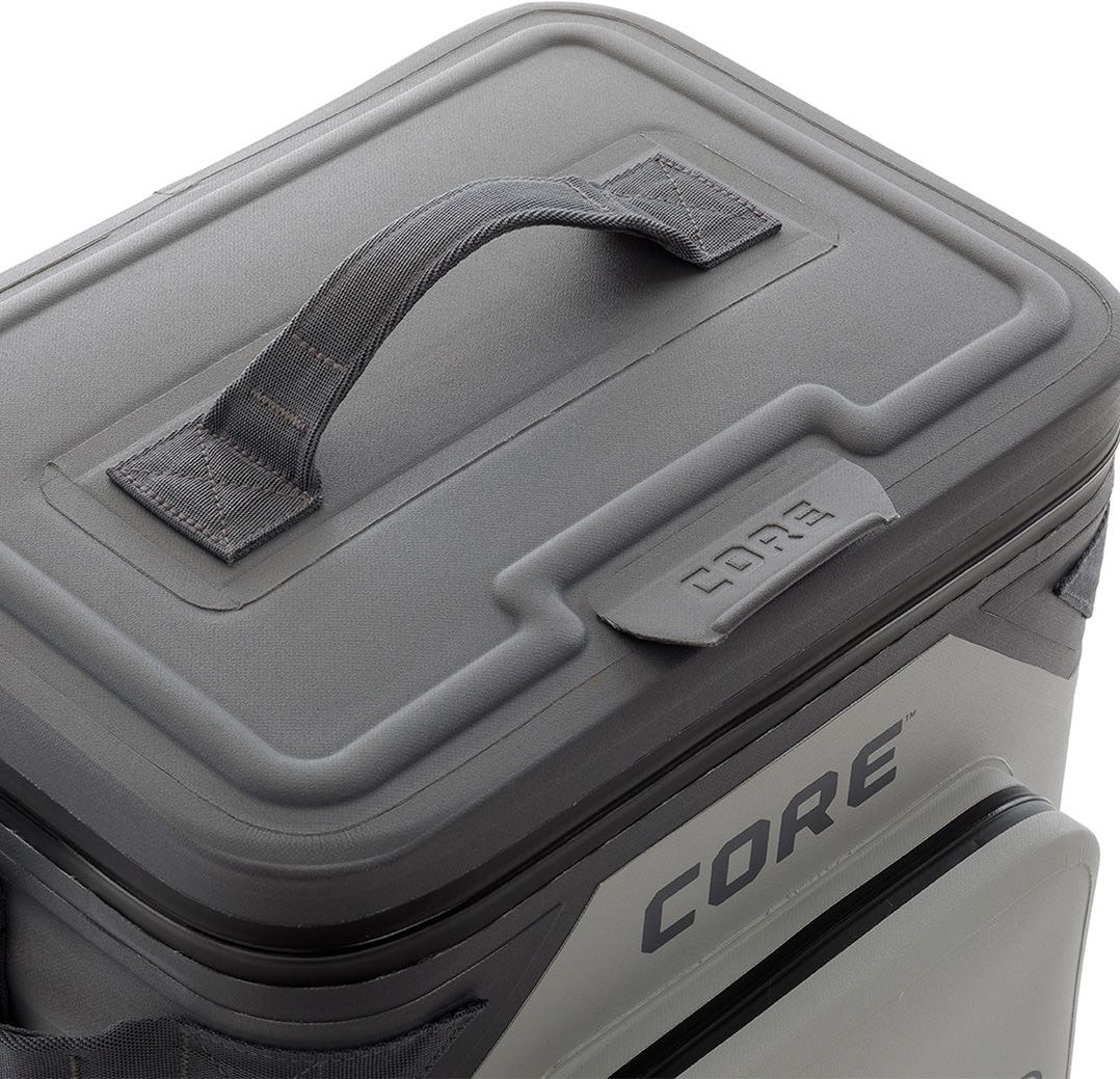 CORE CLIMAKEEP Magnetic 18-Can Soft Cooler - Grey CORE CLIMAKEEP Magnetic 18-Can Soft Cooler - Grey