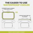 CORE CLIMAKEEP Magnetic 18-Can Soft Cooler - Grey CORE CLIMAKEEP Magnetic 18-Can Soft Cooler - Grey
