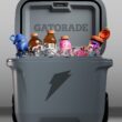 Gatorade 50 Quart Huddle Rolling Cooler - Grey