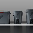 Gatorade 50 Quart Huddle Rolling Cooler - Grey