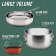 Gerber ComplEAT 16 Piece Cookware Set