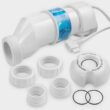 XtremepowerUS Salt Cell up to 40,000 Gallons Salt Generator Chlorinator Pools Temp. Sensor Compatible with Hayward W3AQR3, BLH20-AY, Cleaning Stand