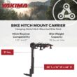 YAKIMA DoubleDown 4 - Tilting Hitch-Mounted Bike Rack YAKIMA DoubleDown 4 - Tilting Hitch-Mounted Bike Rack for Cars, SUVs, Trucks and More, Fits 1.25” and 2” Hitches, Anti-Sway and Folding Arms, Carries 4 Bikes
