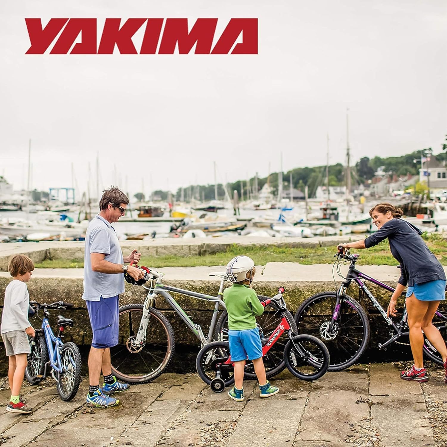 YAKIMA DoubleDown 4 - Tilting Hitch-Mounted Bike Rack YAKIMA DoubleDown 4 - Tilting Hitch-Mounted Bike Rack for Cars, SUVs, Trucks and More, Fits 1.25” and 2” Hitches, Anti-Sway and Folding Arms, Carries 4 Bikes
