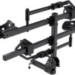TANX Bike Racks for Ebikes,Fat Tire Bike Rack for Tow Hitch 2-Bike 200 lbs Capacity,Hitch Bike Rack TANX Bike Racks for Ebikes,Fat Tire Bike Rack for Tow Hitch 2-Bike 200 lbs Capacity,Hitch Bike Rack for Heavy E Bike, Smart Tilting Platform Style Bike Rack for Standard, 2 inch Receiver(Black)