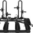 Hollywood Racks Destination 4 Hitch Bike Rack, Lightweight, Black - Platform Style Bike Rack for Car Carries up to 4 Bikes for Safe, Secure Transport - Fits Most Bike Styles, Sizes and Models