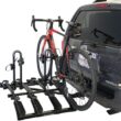 Hollywood Racks Destination 4 Hitch Bike Rack, Lightweight, Black - Platform Style Bike Rack for Car Carries up to 4 Bikes for Safe, Secure Transport - Fits Most Bike Styles, Sizes and Models