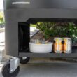 Permasteel 120-Qt Rolling Ice Chest, Portable Patio Party Bar Drink Cooler Cart with Wheels, Drink Dividers - Perfect for Outdoor or Indoor Entertaining, and Parties, Black